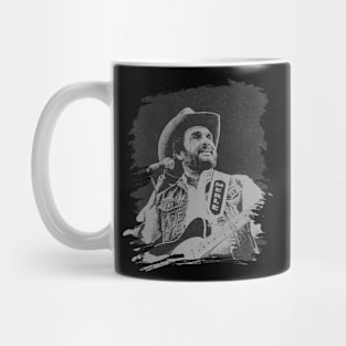 Merle haggard // Retro poster Mug